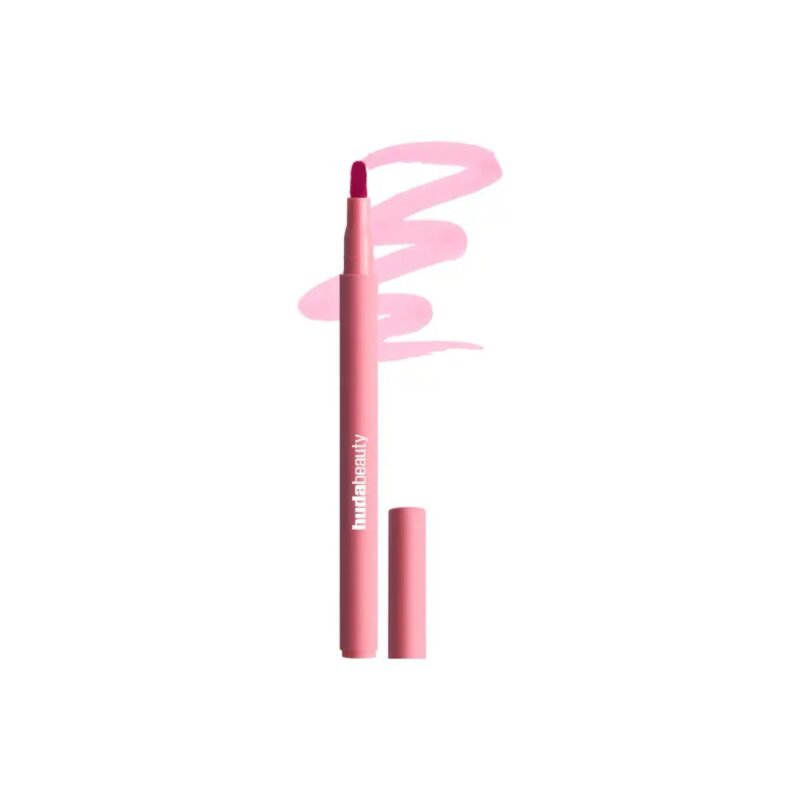 HUDA BEAUTY Lip Contour Lip Stain for 12-Hour Wear (baby pink)
