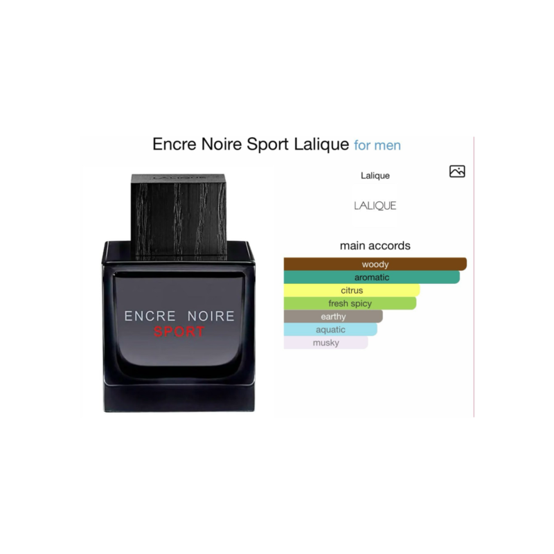 Lalique for men Encre Noire Sport edt 100 ml