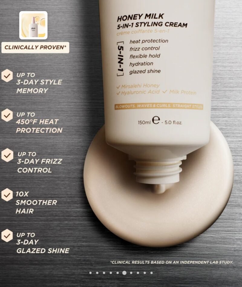 Gisou Honey Milk 5-in-1 Styling Cream 150ml