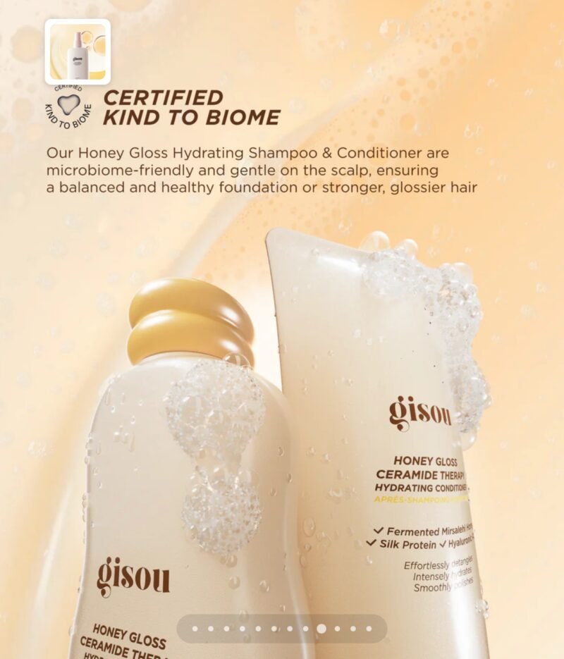 img_2792 Gisou HONEY GLOSS CERAMIDE THERAPY HYDRATING SHAMPOO 250 ml