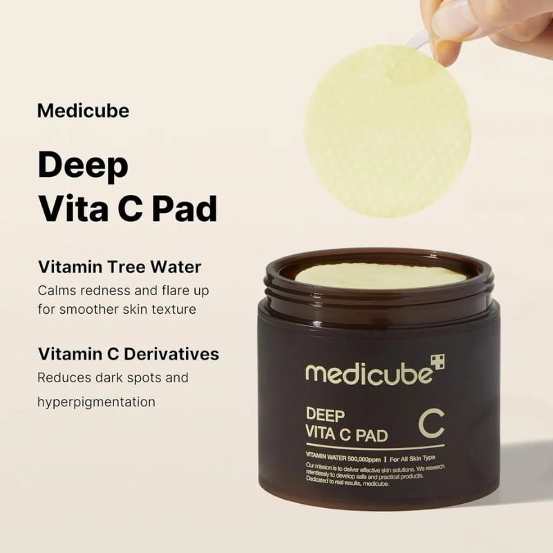 Medicube Deep Vita C Facial Toner Pads 70pads