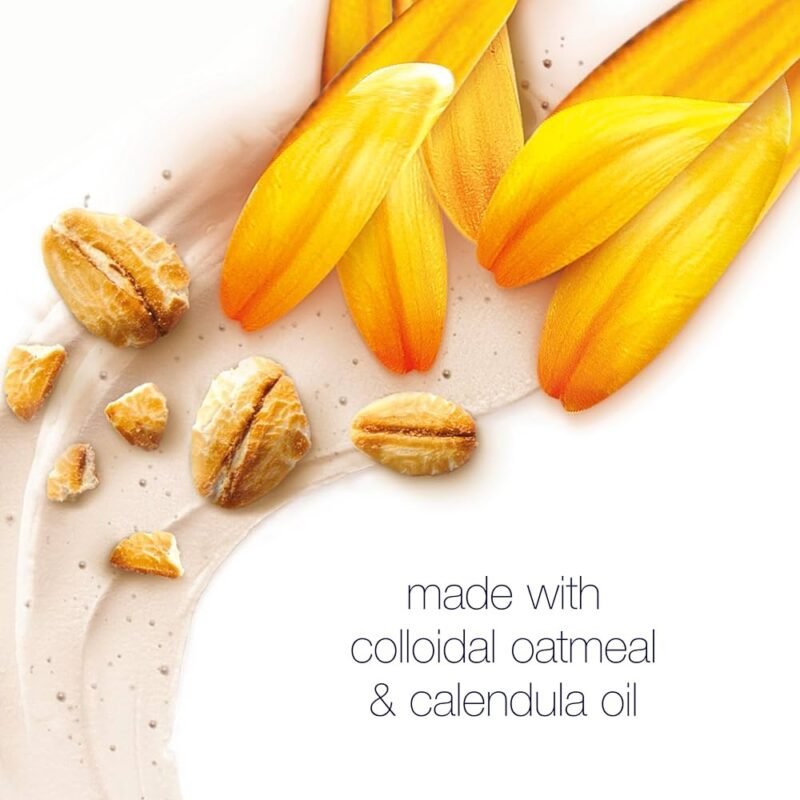 Dove Exfoliating Body Polish Scrub for Silky Skin Oatmeal & Calendula Oil  298g