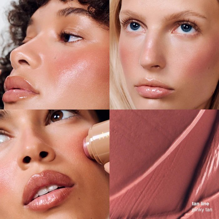 rhode Pocket Blush Buildable Hydrating Cream Blush Tan Line