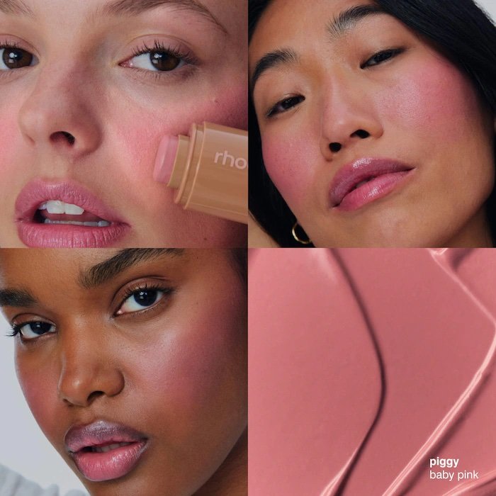 rhode Pocket Blush Buildable Hydrating Cream Blush Piggy