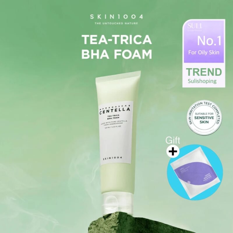 SKIN1004 Madagascar Centella Tea-Trica Bha Foam 125ml