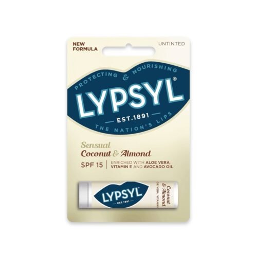 photo-output-526 Lypsyl Sensual Lip Balm SPF 15, Coconut and Almond, 20g