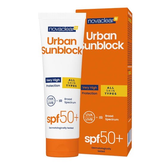 NOVACLEAR Urban Sunblock Spf 50+ All Skin Type 40ml