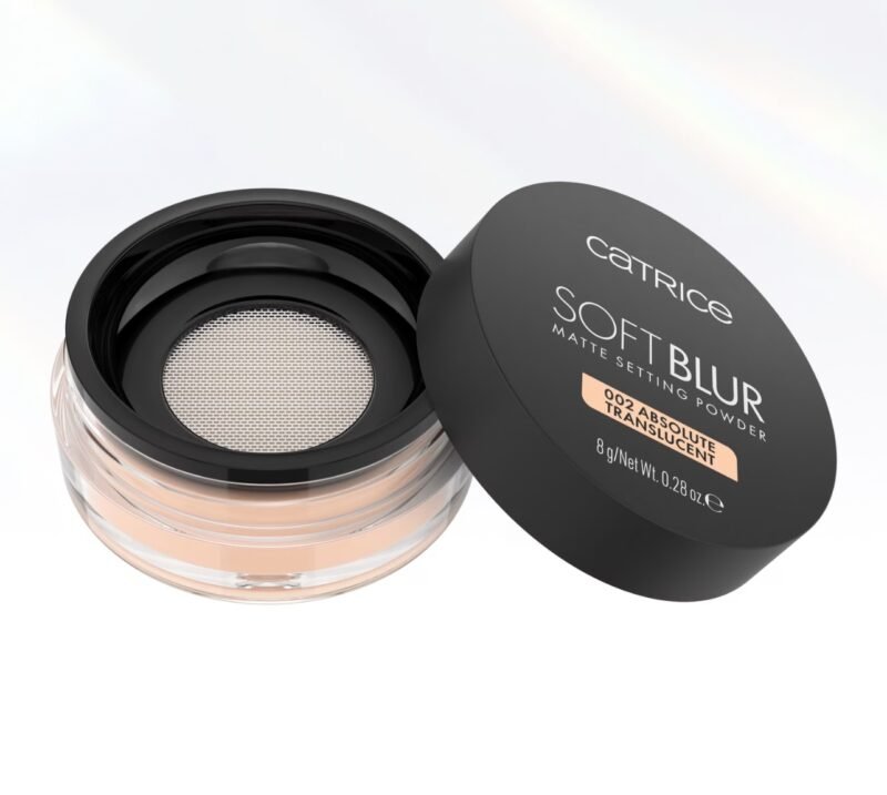 CATRICE Soft Blur Matte Setting Powder 002 Absolute Translucent 8g