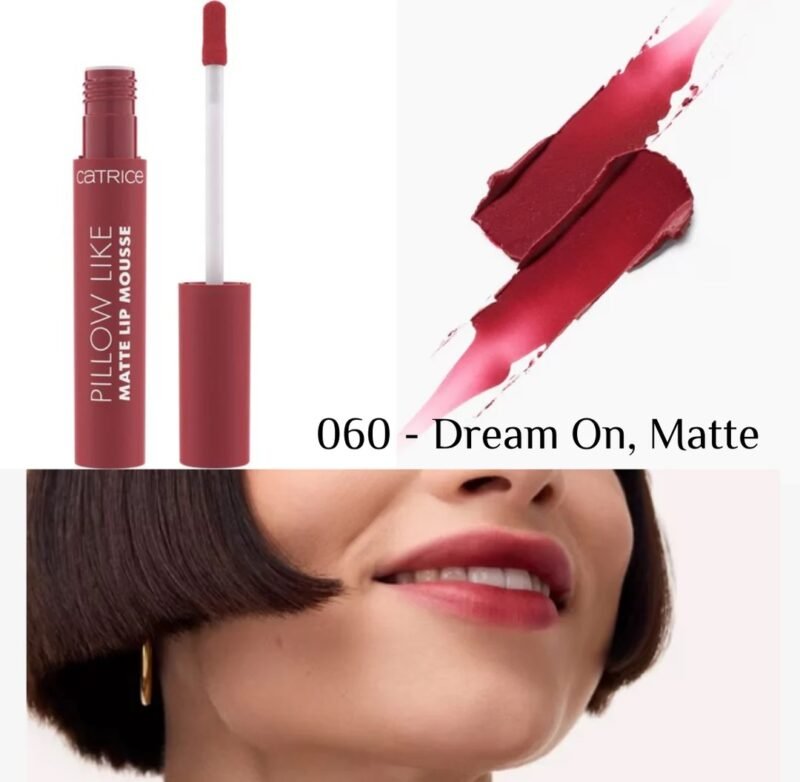 CATRICE Pillow Like Matte Lip Mousse 060 Dream On , Matte
