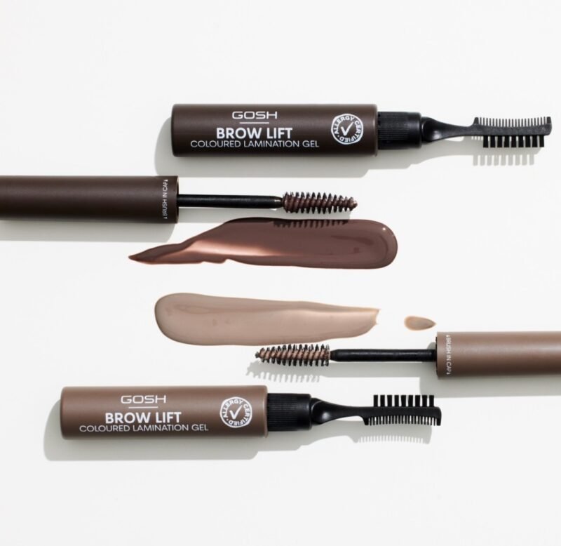 GOSH Brow Lift Coloured Lamination Gel 002 Dark Brown 6ml