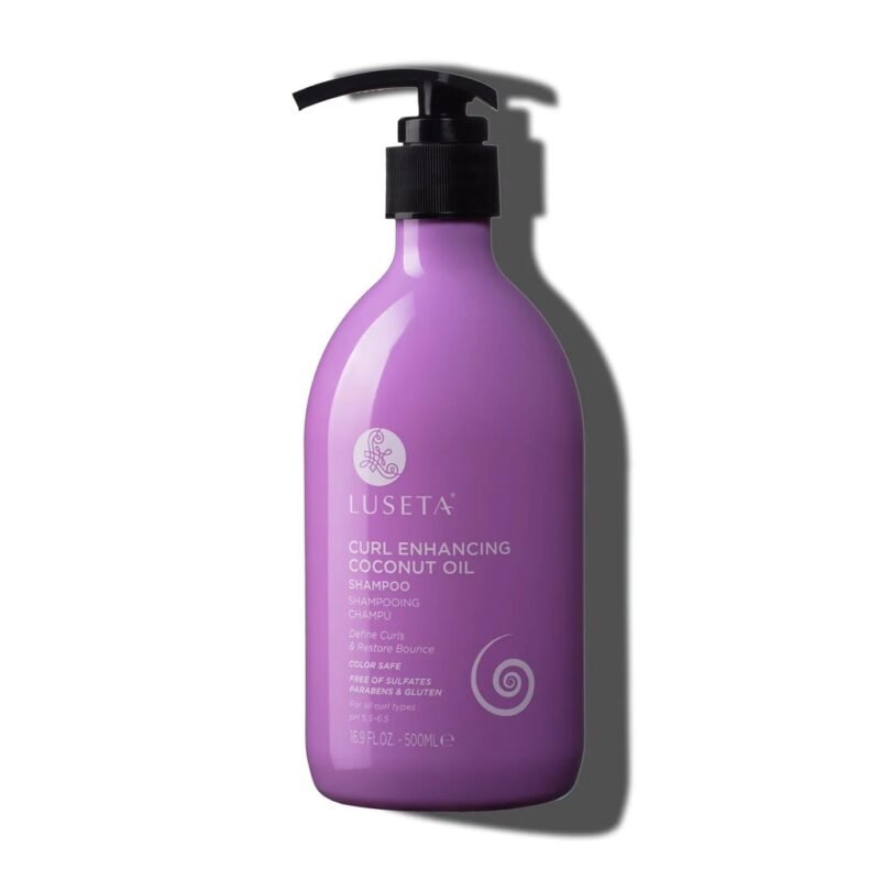 LUSETA Curl Enhancing Coconut Oil Shampoo 500ml