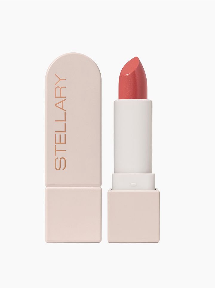STELLARY Long Lasting Lipstick Rich Nude 23 Soft Coral