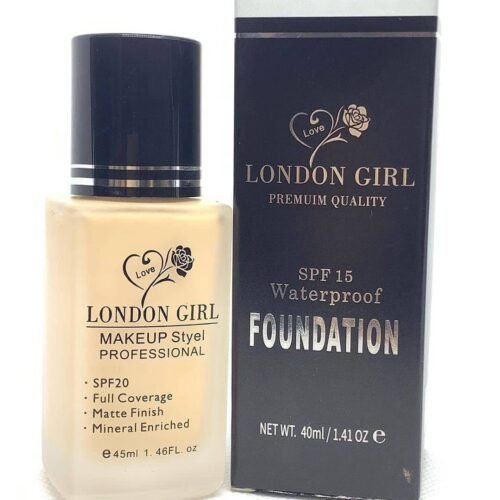 London Girl Premuim Quality Spf 15 Waterproof Foundation 103 - 40ml