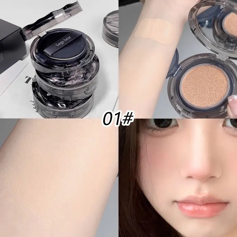 GEGE Bear Moisturizer Oil Control Air Cushion Cream 01# - 13g x 2