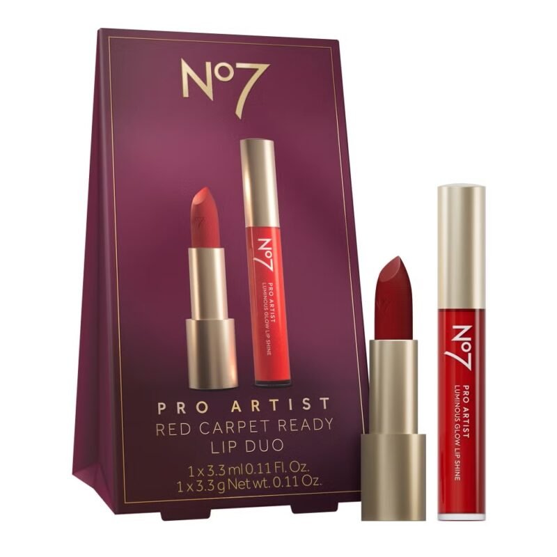 No7 Pro Artists Lip Duo Red Carpet Ready