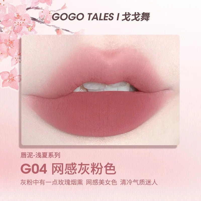 GOGO Tales Thin Mud Gauze Lip Glaze - G04