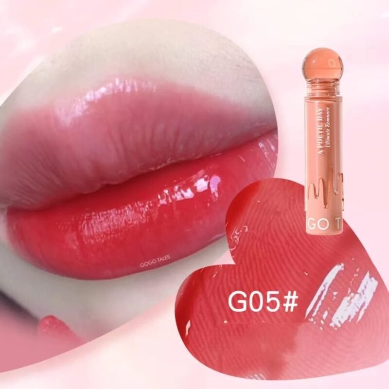 GOGO Tales Small Pink Ball Refractive Lip Glaze - G05