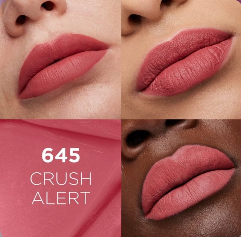 LOREAL Matte Resistance Liquid Lipstick- 645 Crush Alert