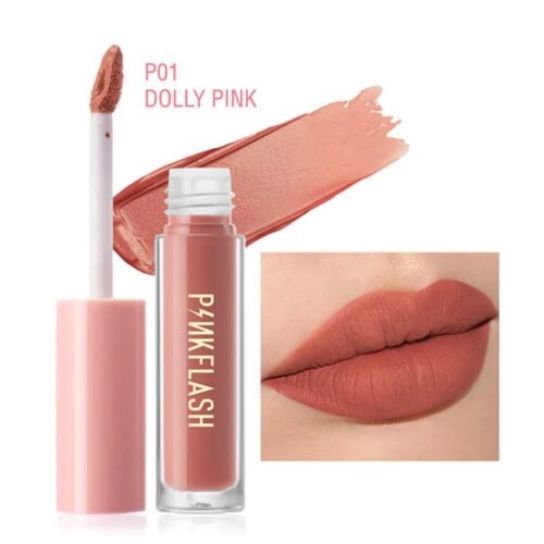 PINK FLASH Lasting matte Lip Cream - P01