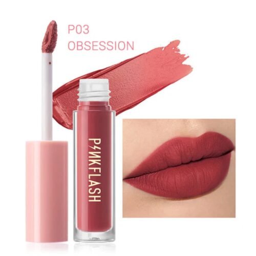PINK FLASH Lasting Matte Lip Cream- P023
