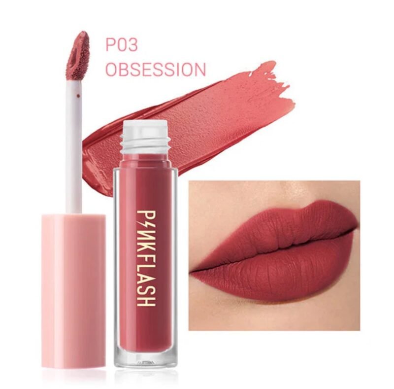 PINK FLASH Lasting Matte Lip Cream- P023