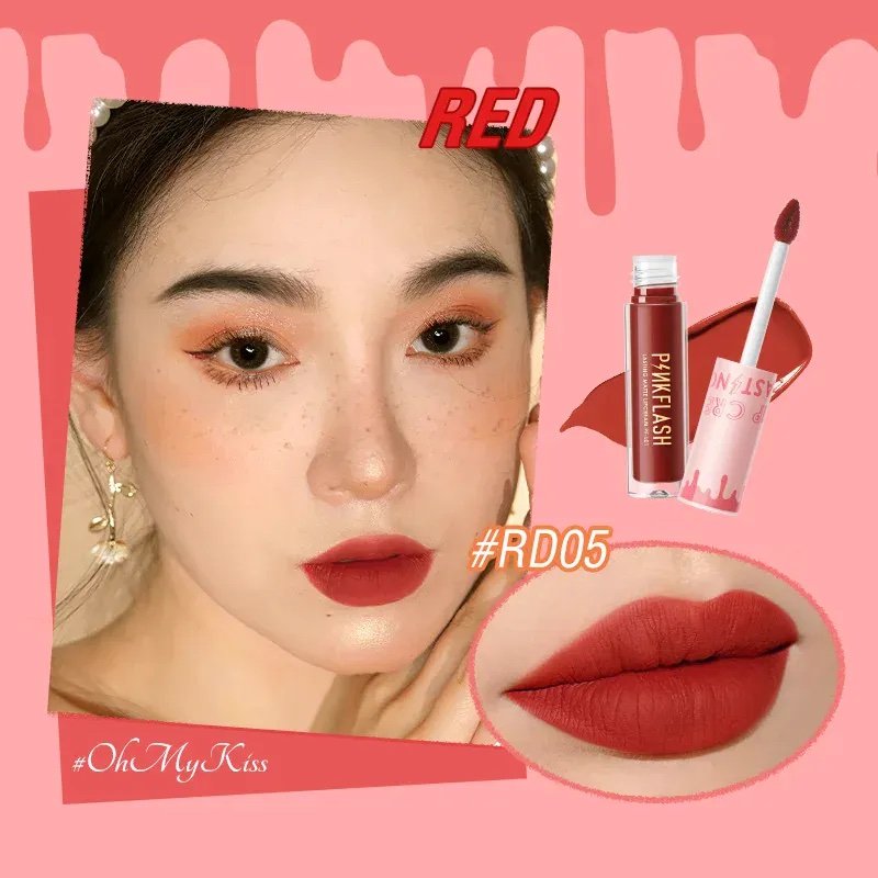 PINK FLASH Lasting Matte Lip Cream - RD05