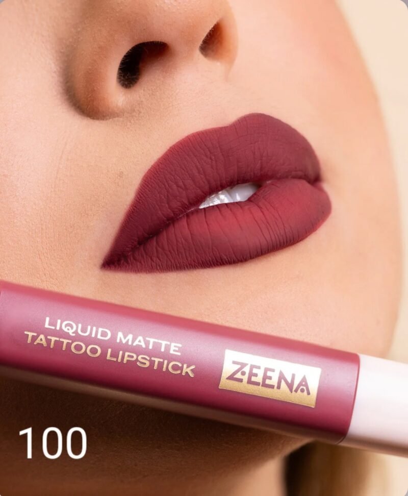 img_3854 ZEENA Liquid Matte Tattoo Lipstick- 100