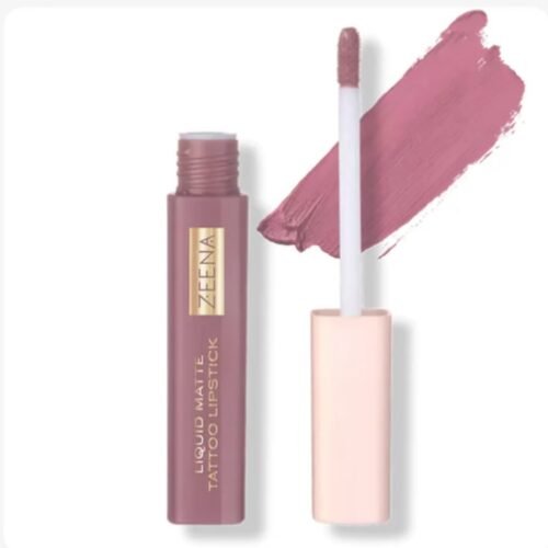 img_3856 ZEENA Liquid Matte Tattoo Lipstick- 030 Exotic Nude
