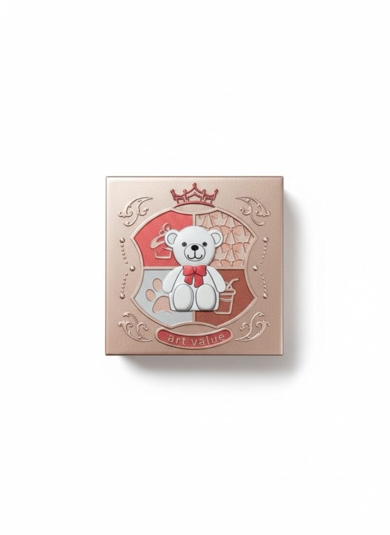 ART VALUE Little Bear Knight Four Color Eyeshadow- 1