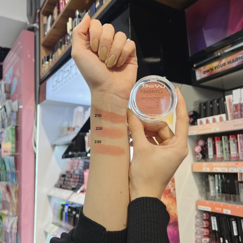BEYU Velvet Powder Blush 220 Whispering Rose - 5.9g