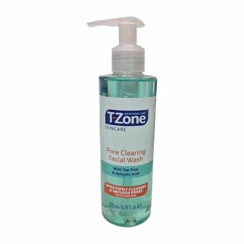 T- Zone  Pore Clearing Facial Wash with tea tree & salicylic Acid 200ml