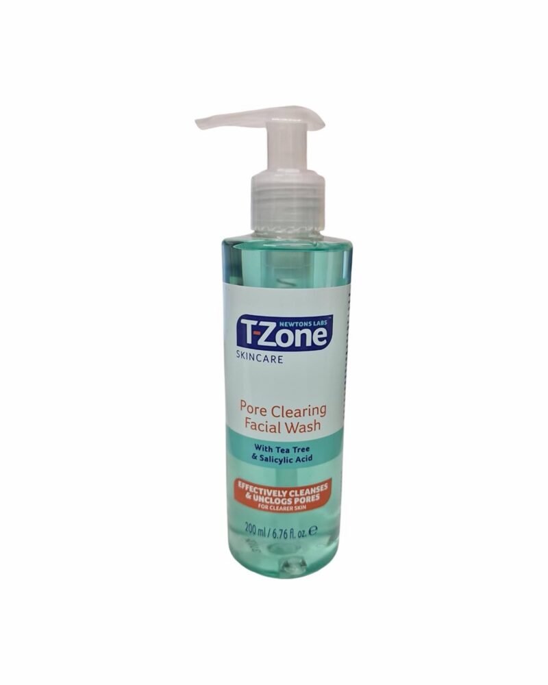 T- Zone  Pore Clearing Facial Wash with tea tree & salicylic Acid 200ml