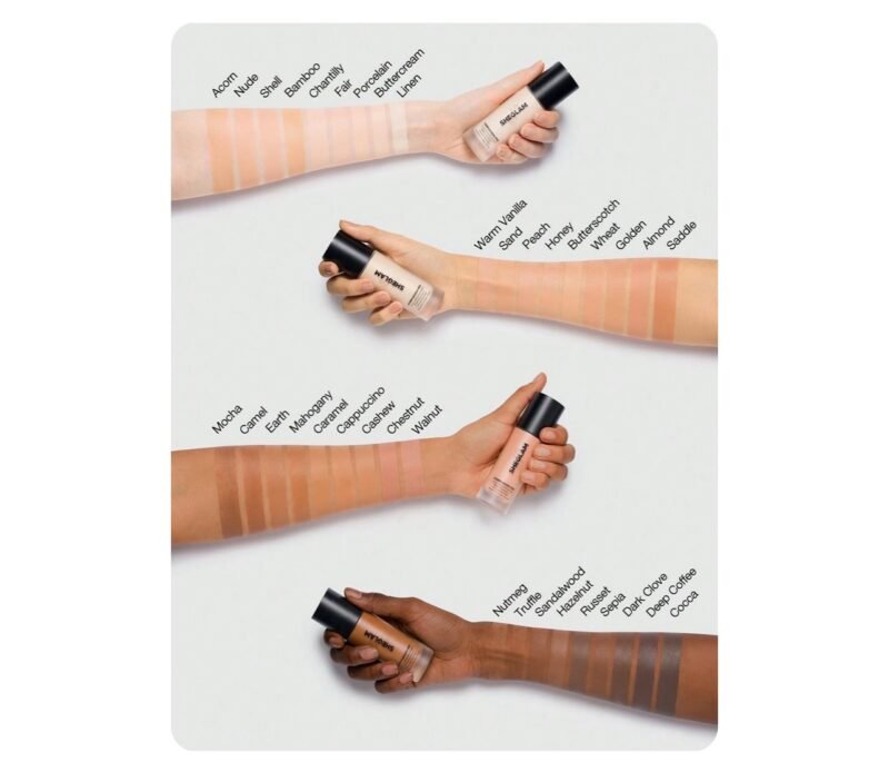 SHEGLAM Complexion Pro Lang Lasting Breathable Matte Foundation- Porcelain