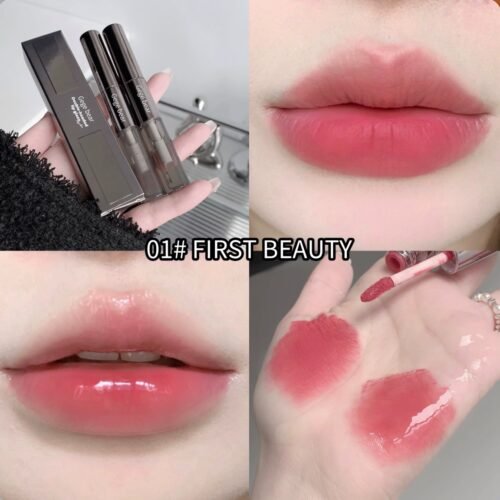 Gege Bear Double Headed Lip Glaze - 01#