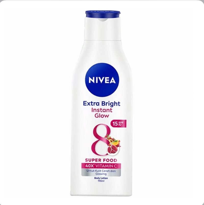 Nivea Extra Bright Instant Glow Body Lotion - 190ml