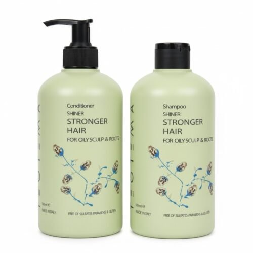 TEOTEMA Shiner Stronger Hair For Oily Sculp & Roots - Set 500ml