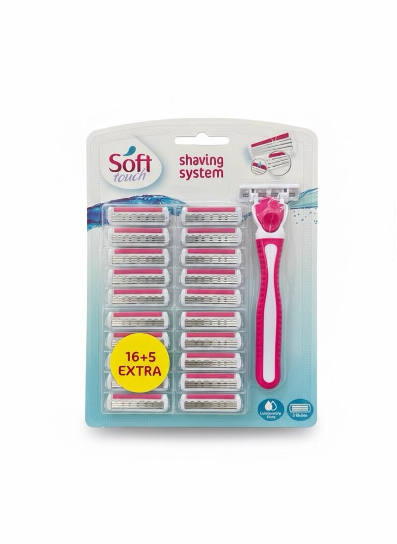 Soft Touch shaving system for women