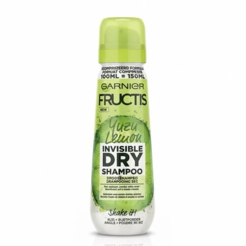 Garnier Fructis Yuzu Lemon Invisible Dry Shampoo - 100ml=150ml