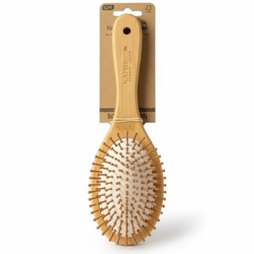 QH bamboo hair brush