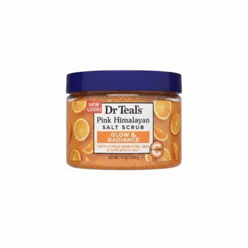 Dr Teal's Pink Himalayan Salt Scrub Glow & Radiance - 454g