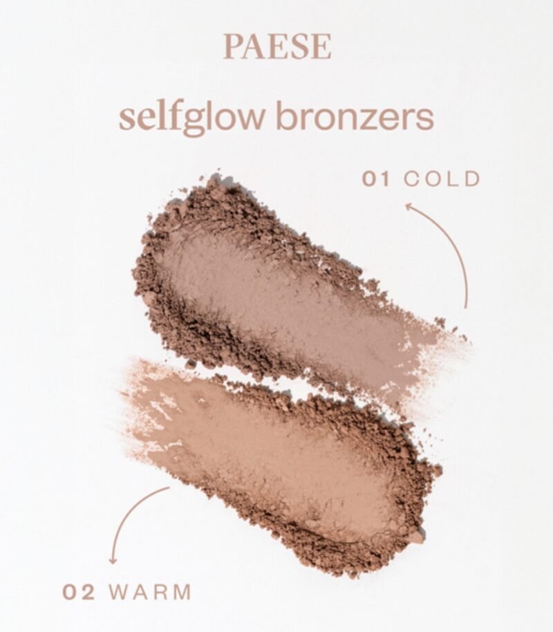 Paese Selfglow Pressed Bronzing Powder - 01 Cold