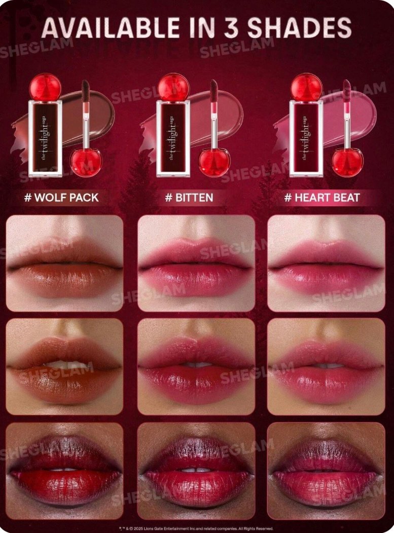 Sheglam Immortaliy Lip Tint - Heart Beat 6.3g