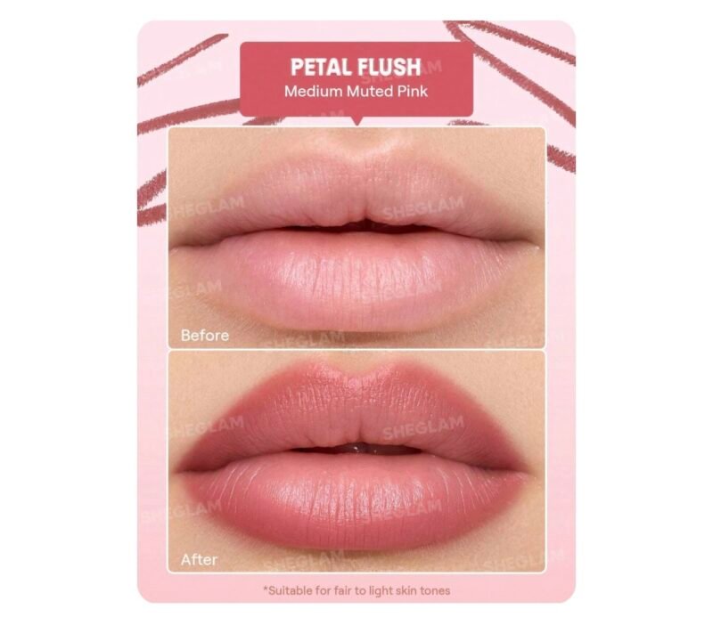 Sheglam Cloudline Blur Lip Liner - Petal Flush