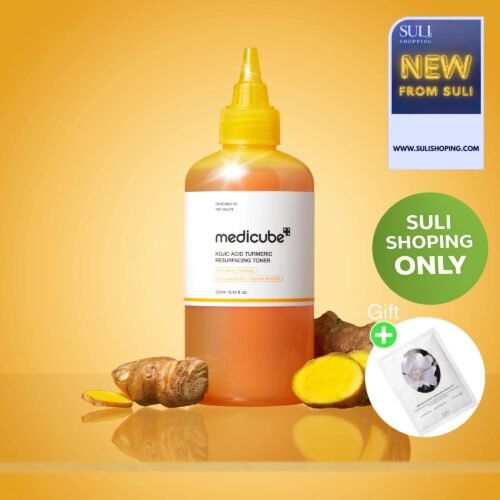 Medicube Kojic Acid Turmeric Resurfacing Toner - 250ml