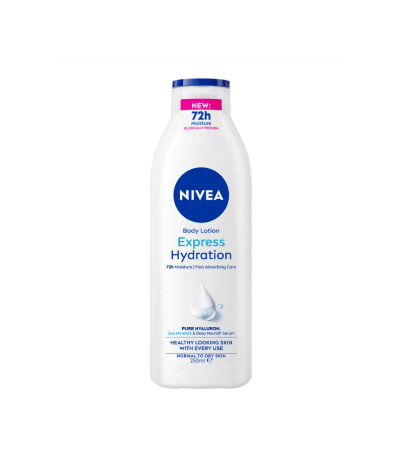photo-output-1-60 Nivea Body Lotion Hidratante Express 72H - 250ml