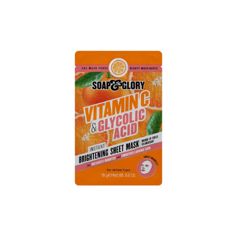 photo-output-1-98 Soap & Glory Vitamin C & Glycolic Acid Sheet Mask - 18g