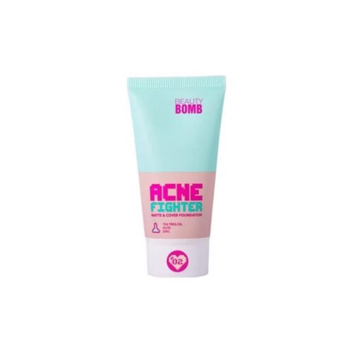 Beauty Bomb Acne Fighter Matte & Cover Foundation - 02