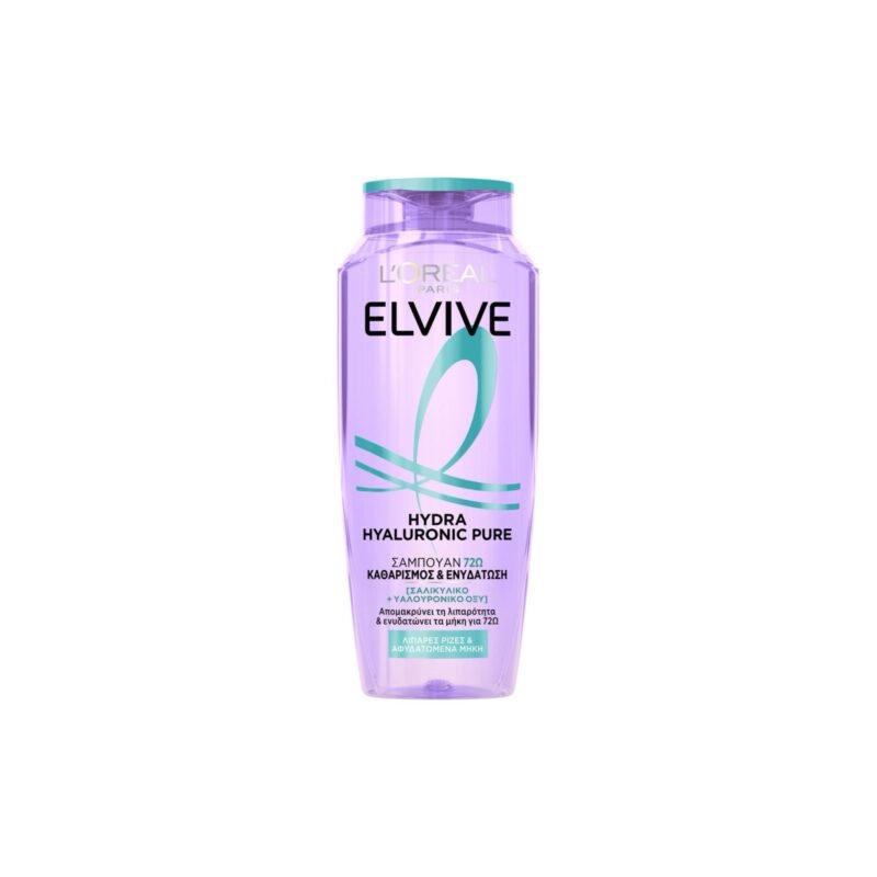 Loreal Paris Elvive Hydra Hyaluronic Pure Purifying Shampoo - 300ml