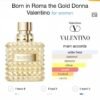 valentino donna born in roma the gold eau de parfum 100 ml