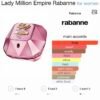 Lady million empire paco rabanne eau de parfum